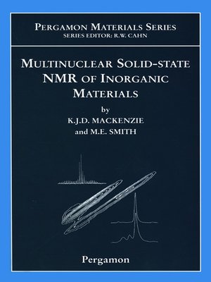 cover image of Multinuclear Solid-State Nuclear Magnetic Resonance of Inorganic Materials